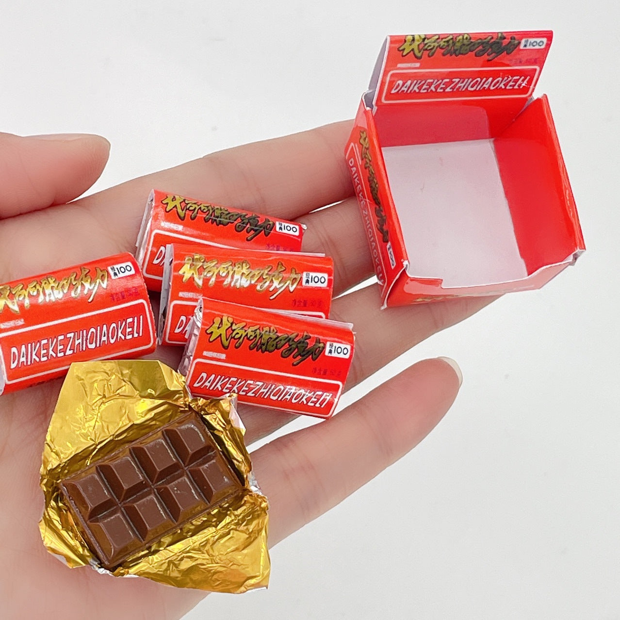Mini Handmade Chocolate Box with Paper Bag