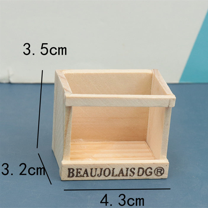 Mini Beer Wooden Frame with Beer Bottle
