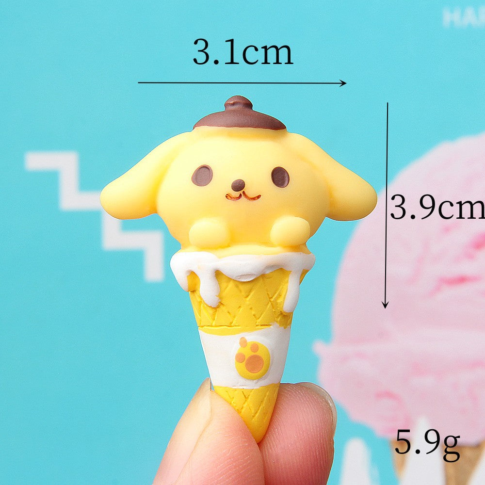 3D Sanrio ice cream cone