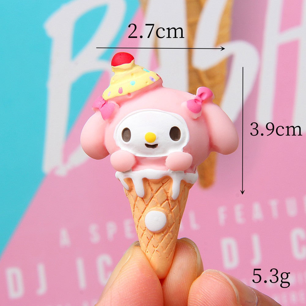 3D Sanrio ice cream cone