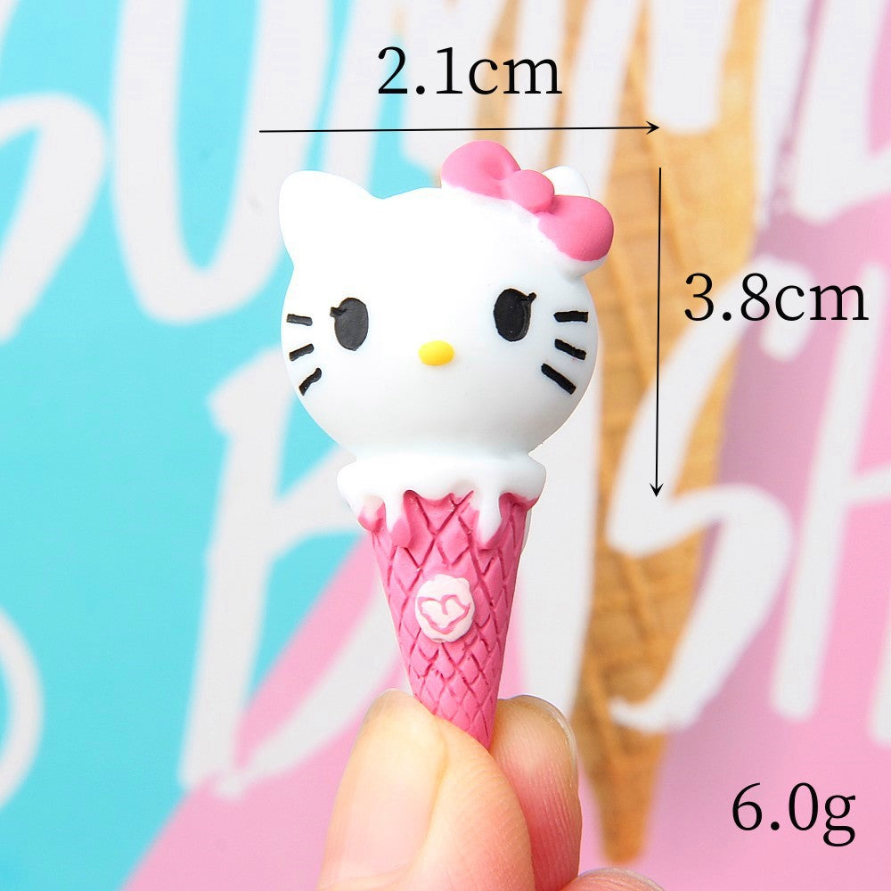 3D Sanrio ice cream cone