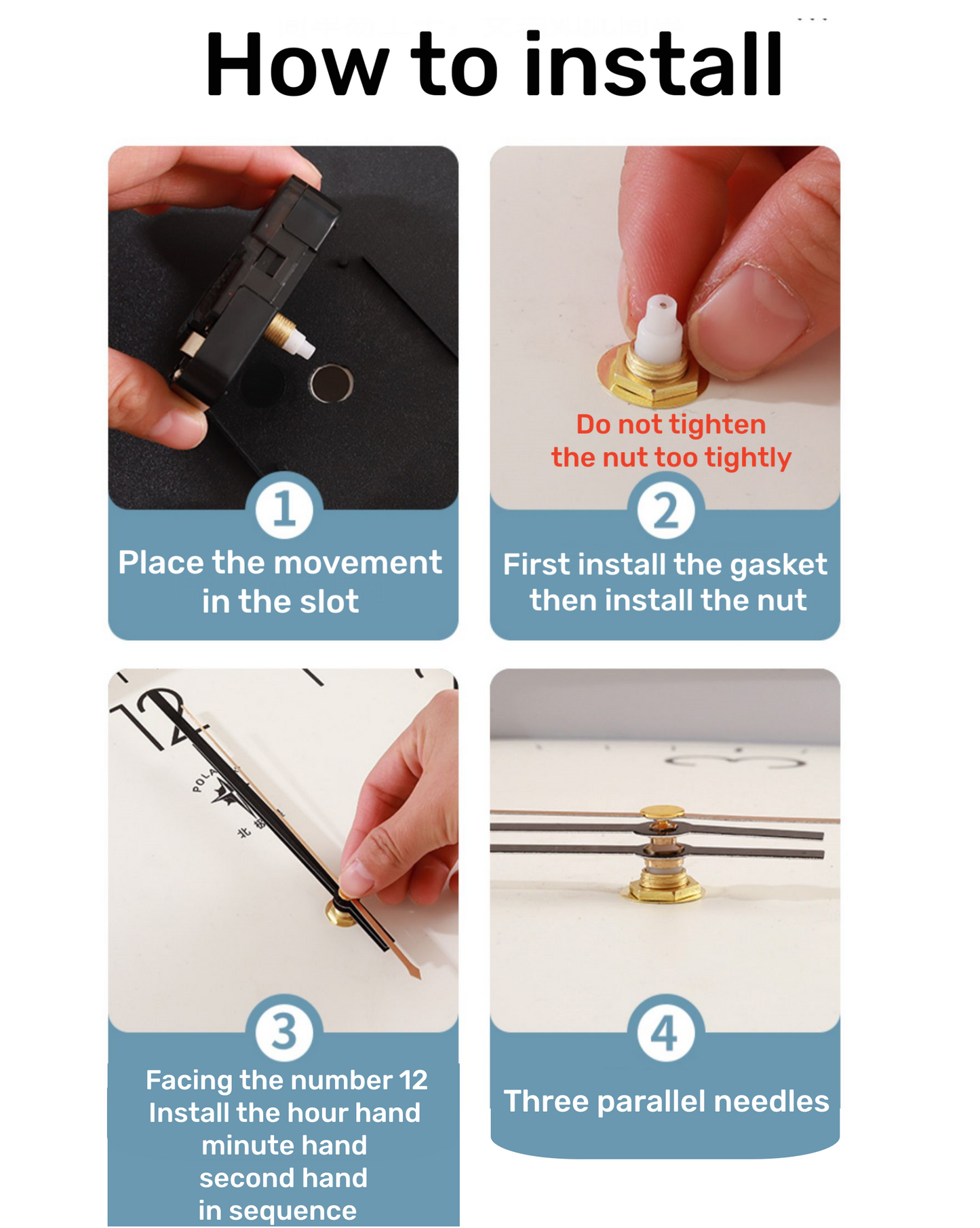 Clock Core Accessories 【Nano Glue for FREE】