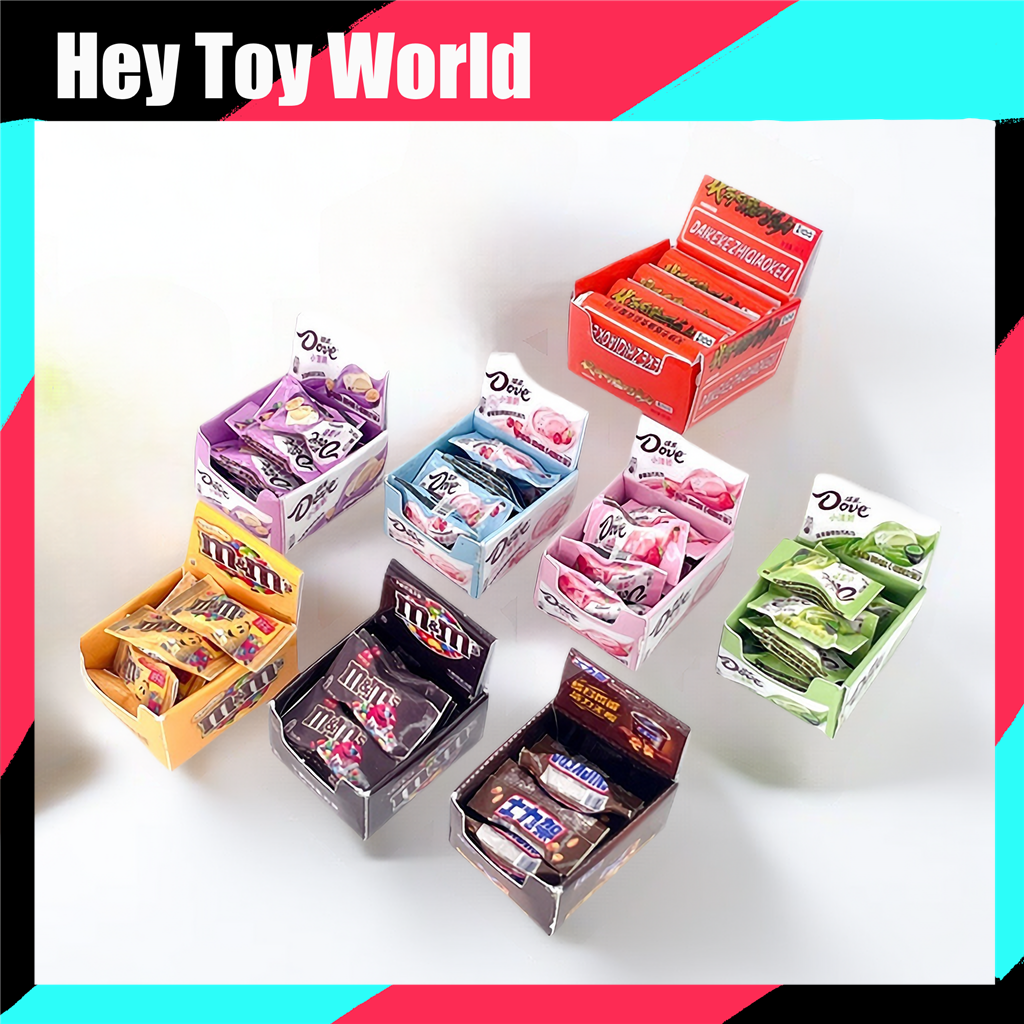 Mini Handmade Chocolate Box with Paper Bag