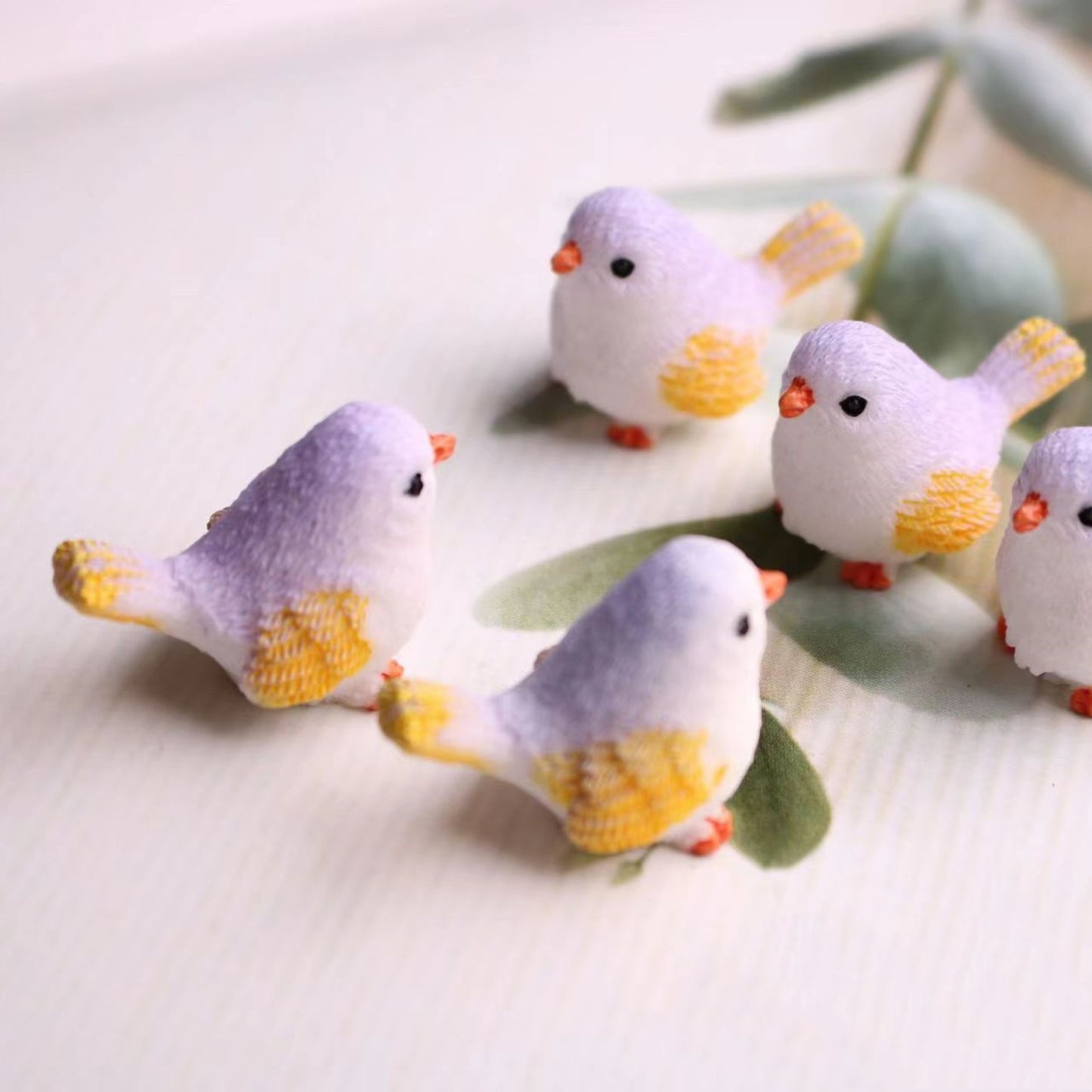 Mini Bird Chicken Nest with Eggs