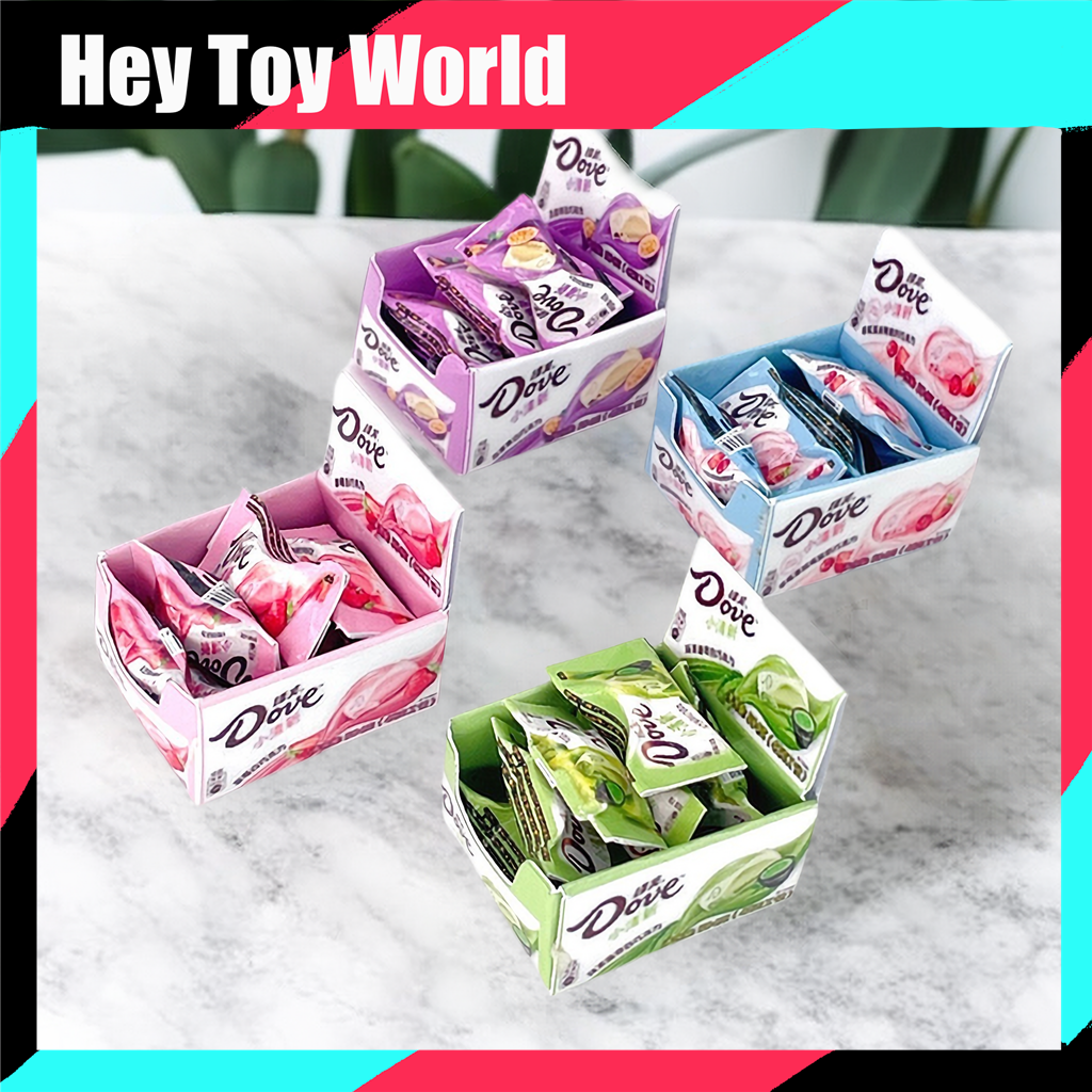 Mini Handmade Chocolate Box with Paper Bag