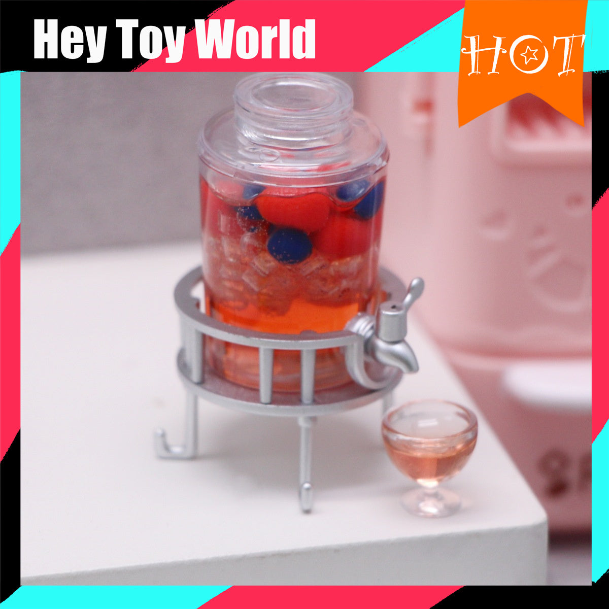 Mini Juice Bucket Set with Cup