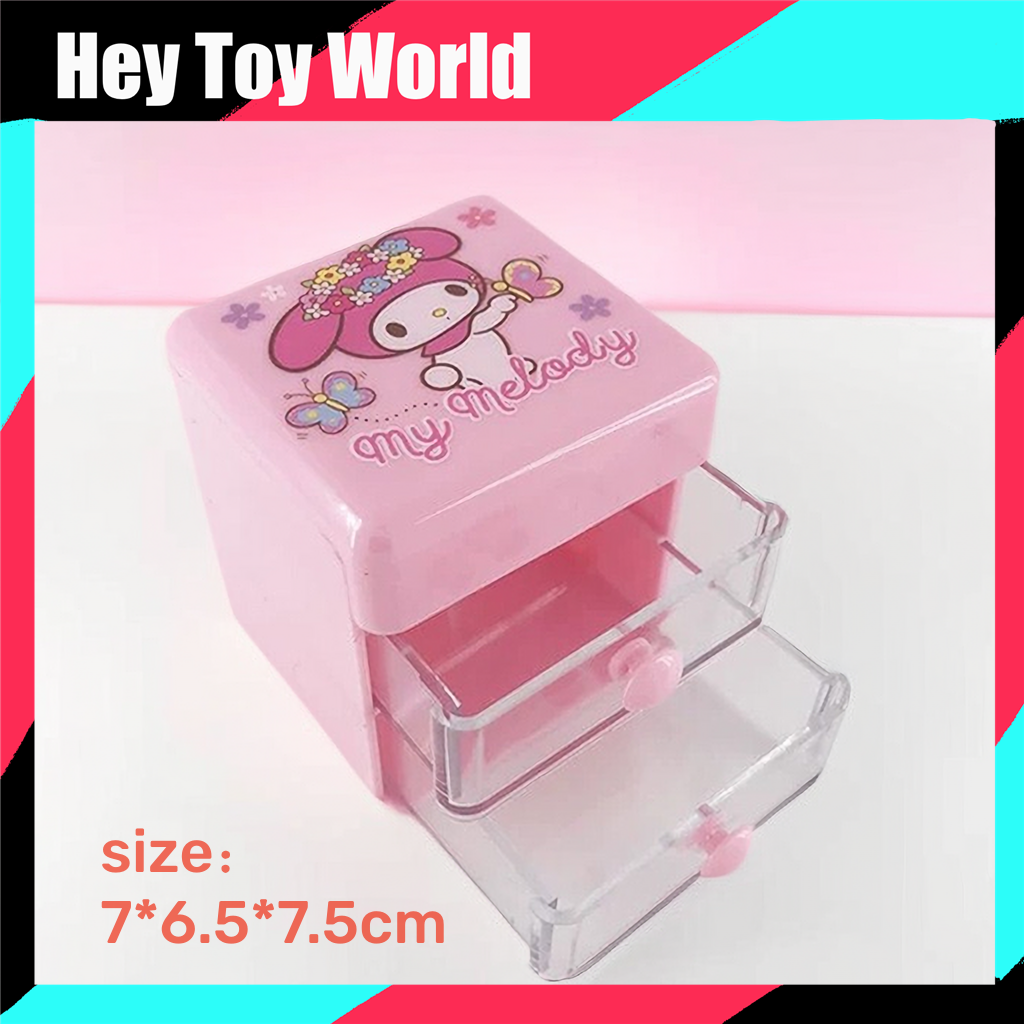 Mini Melody Cinnamoroll Hello Kitty Storage Box