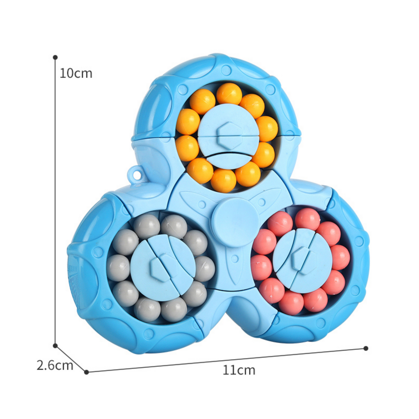 Six Sided Rotating Magic Bean Puzzle Decompression Toys