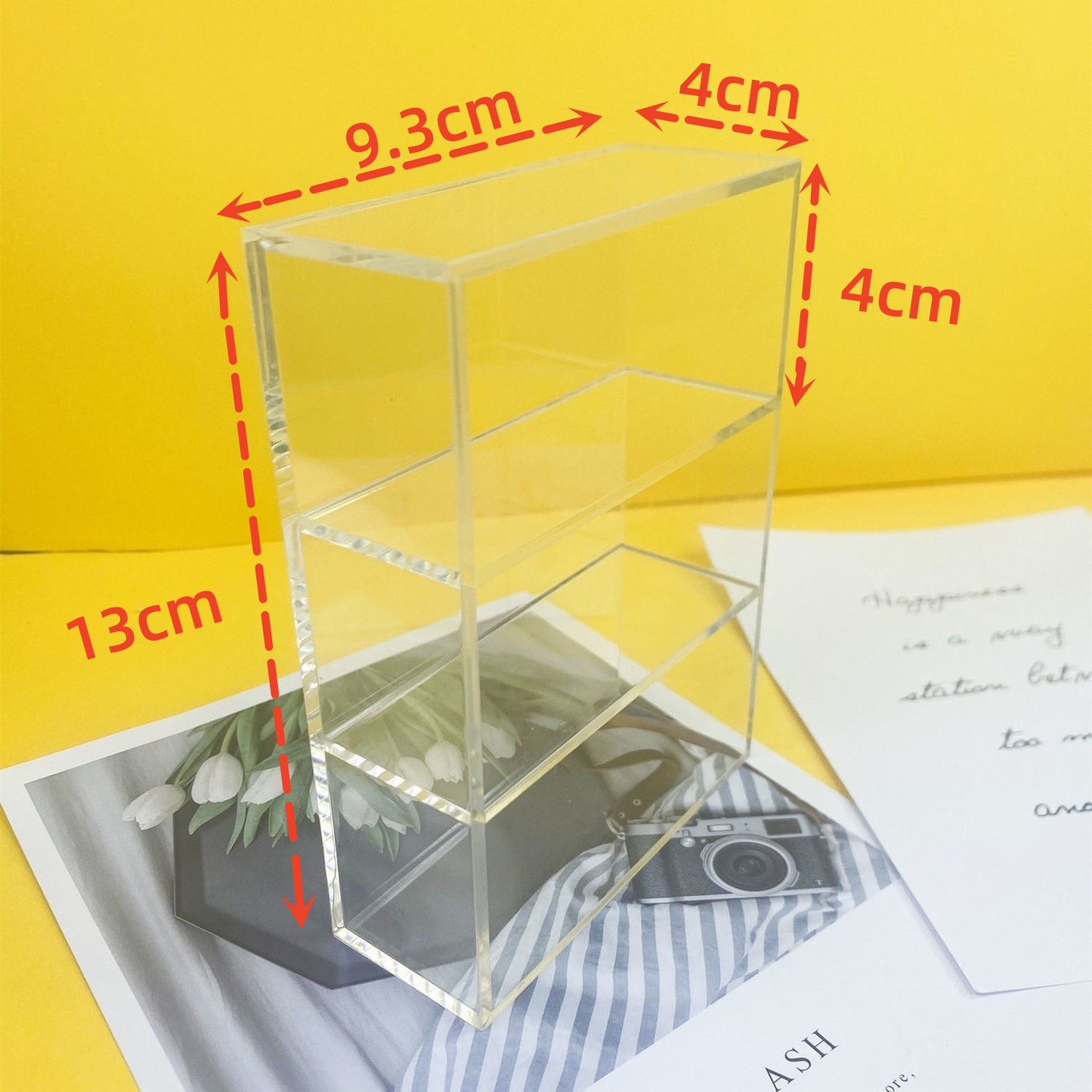Mini Acrylic Shelf for Dollhouse House