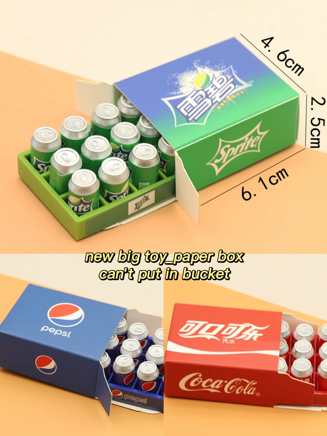 Big Toy Charms for Doll House Decoration DIY