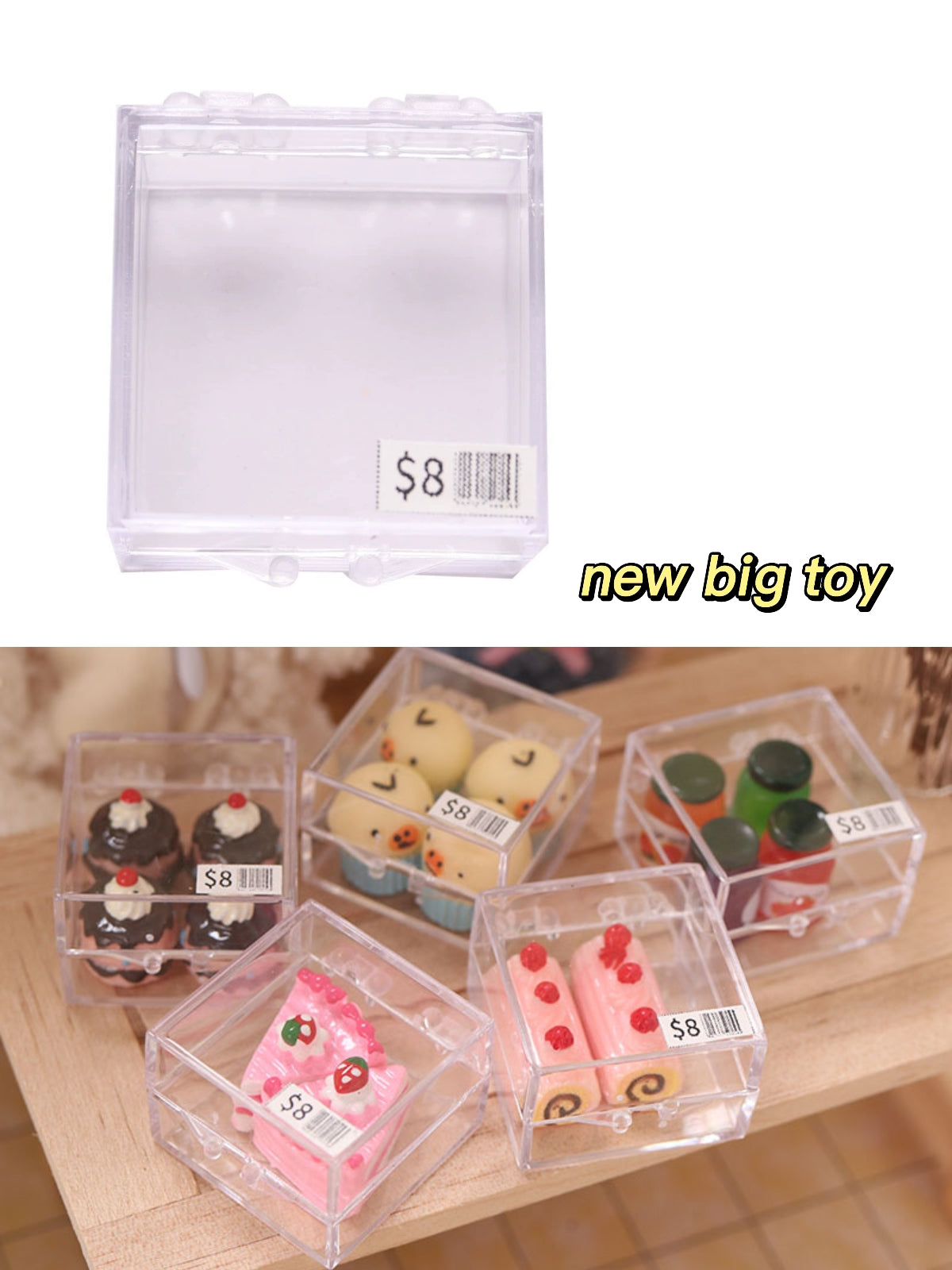 Big Toy Charms for Doll House Decoration DIY