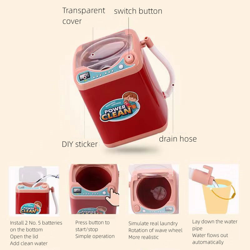 Mini Toy Electric Washing Machine