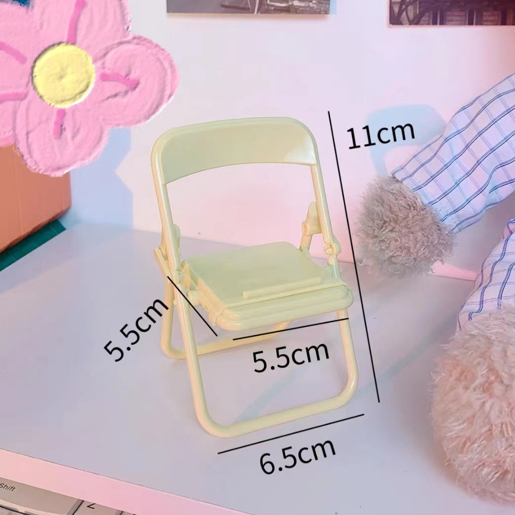 Mini Folding Chair for Phone Holder