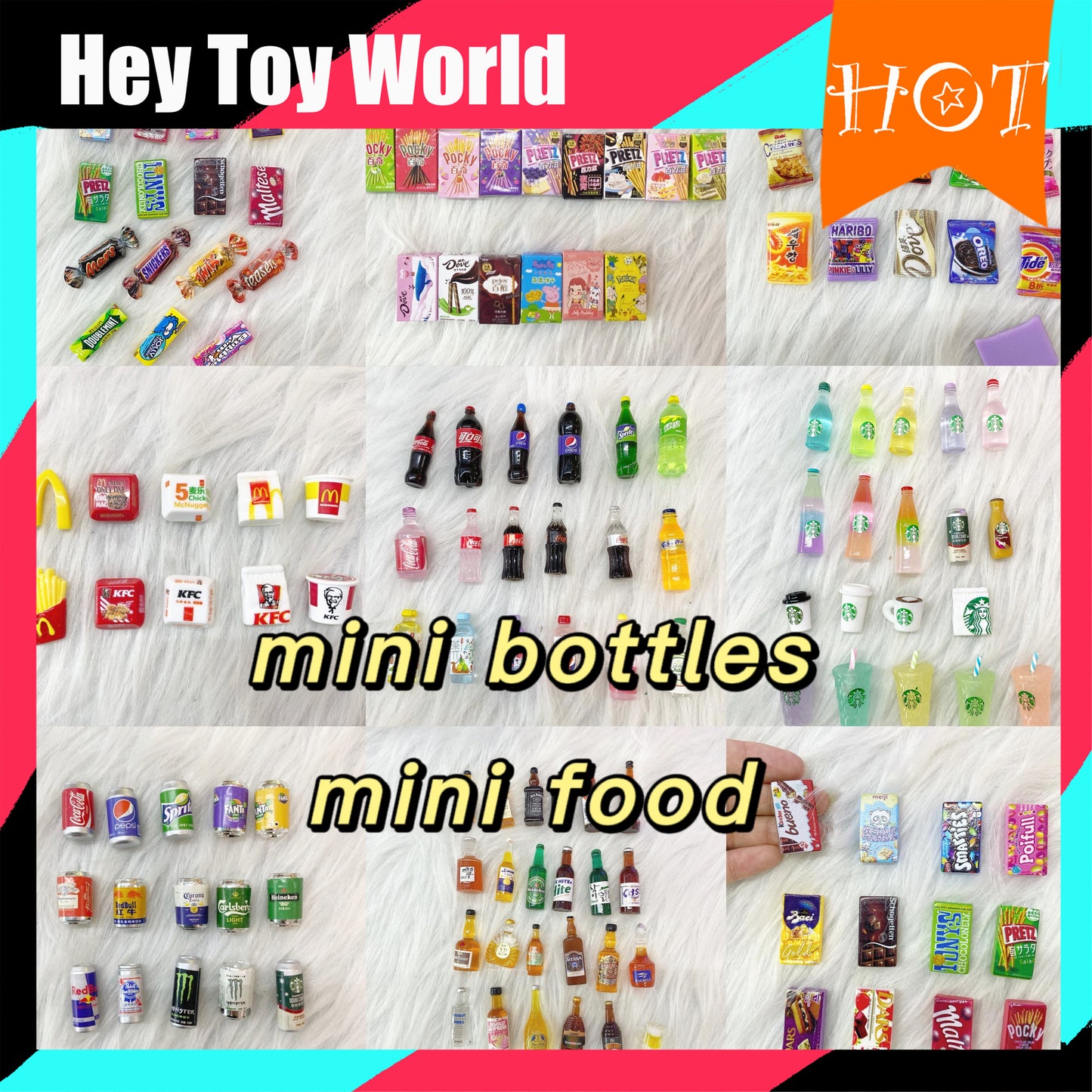 Mini Bottle Food Collection Fixed Style