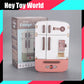 Mini Furniture Double Door Refrigerator for Doll House