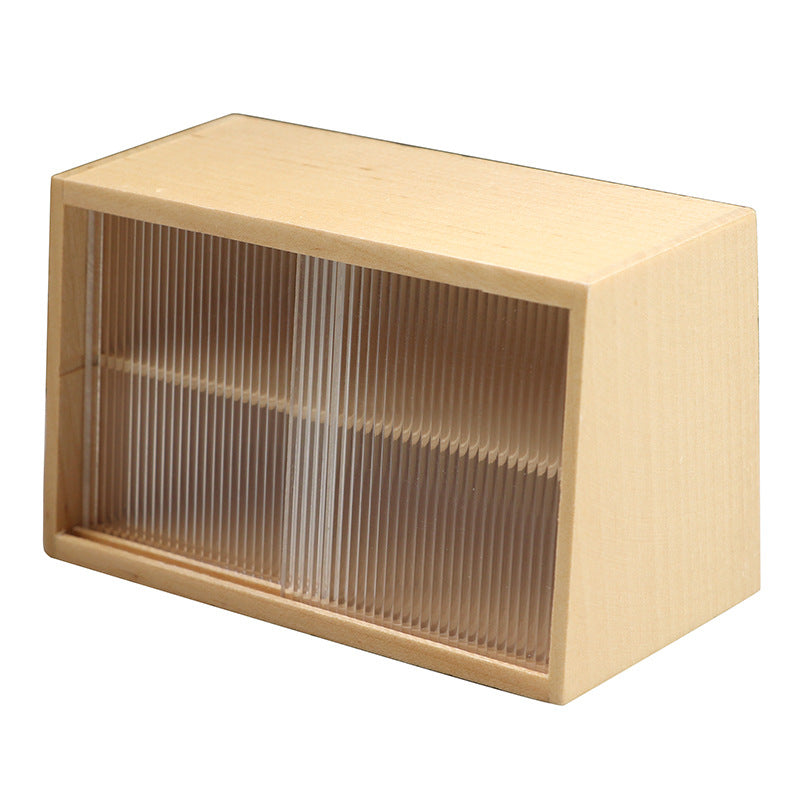 Mini Wooden Table Cabinet for Doll House Furniture