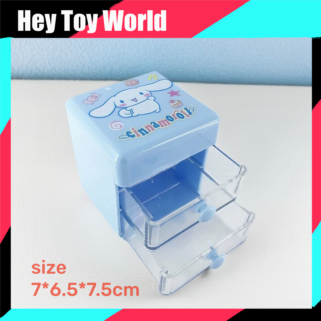 Mini  Melody Cinnamoroll Hello Kitty Storage Box