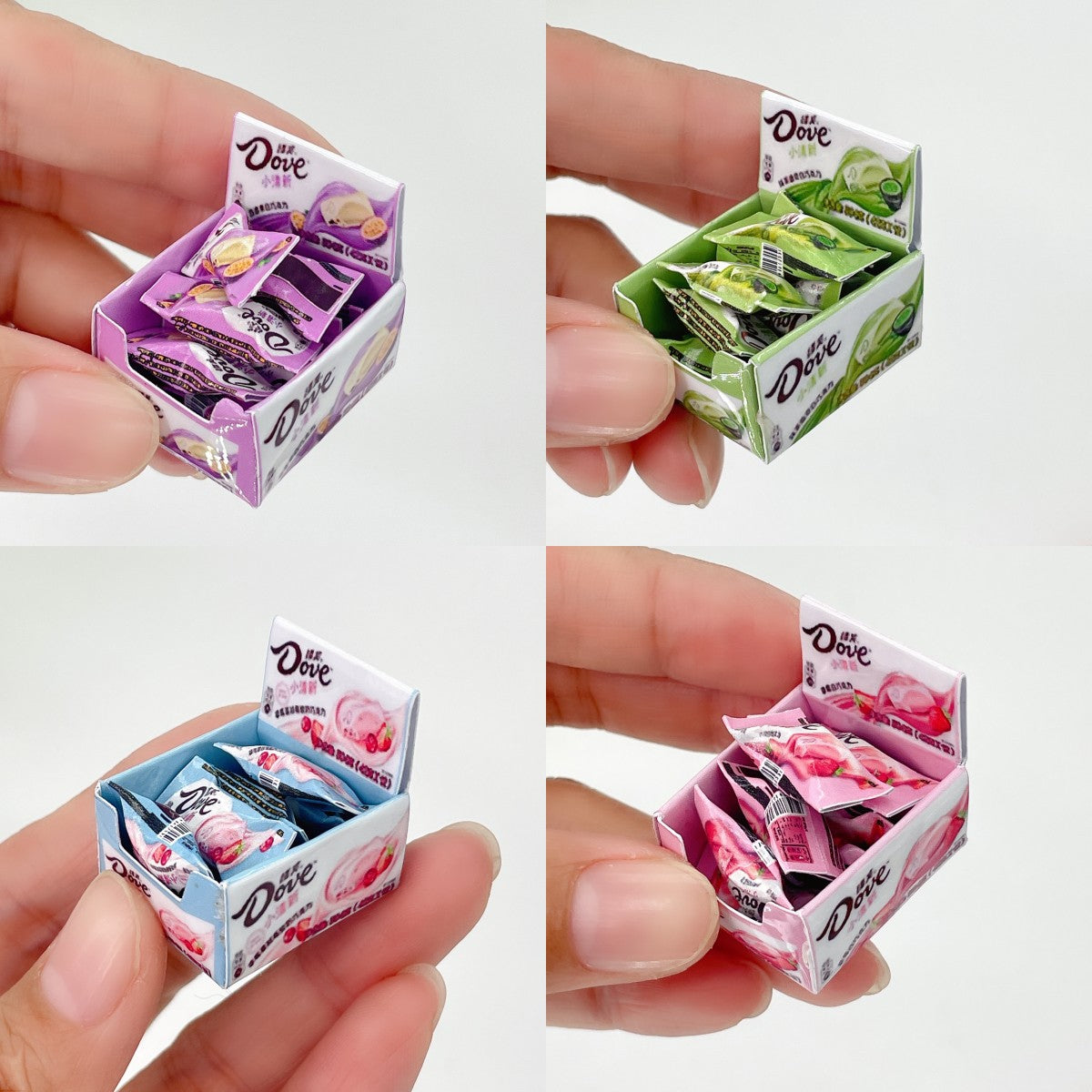 Mini Handmade Chocolate Box with Paper Bag