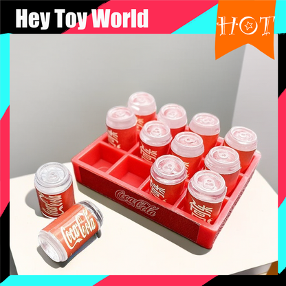 Coca Cola Sprite Fanta Pepsi Soda Can and Case Set【wholesale】