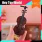 Mini Toy Violin for Dollhouse Decoration