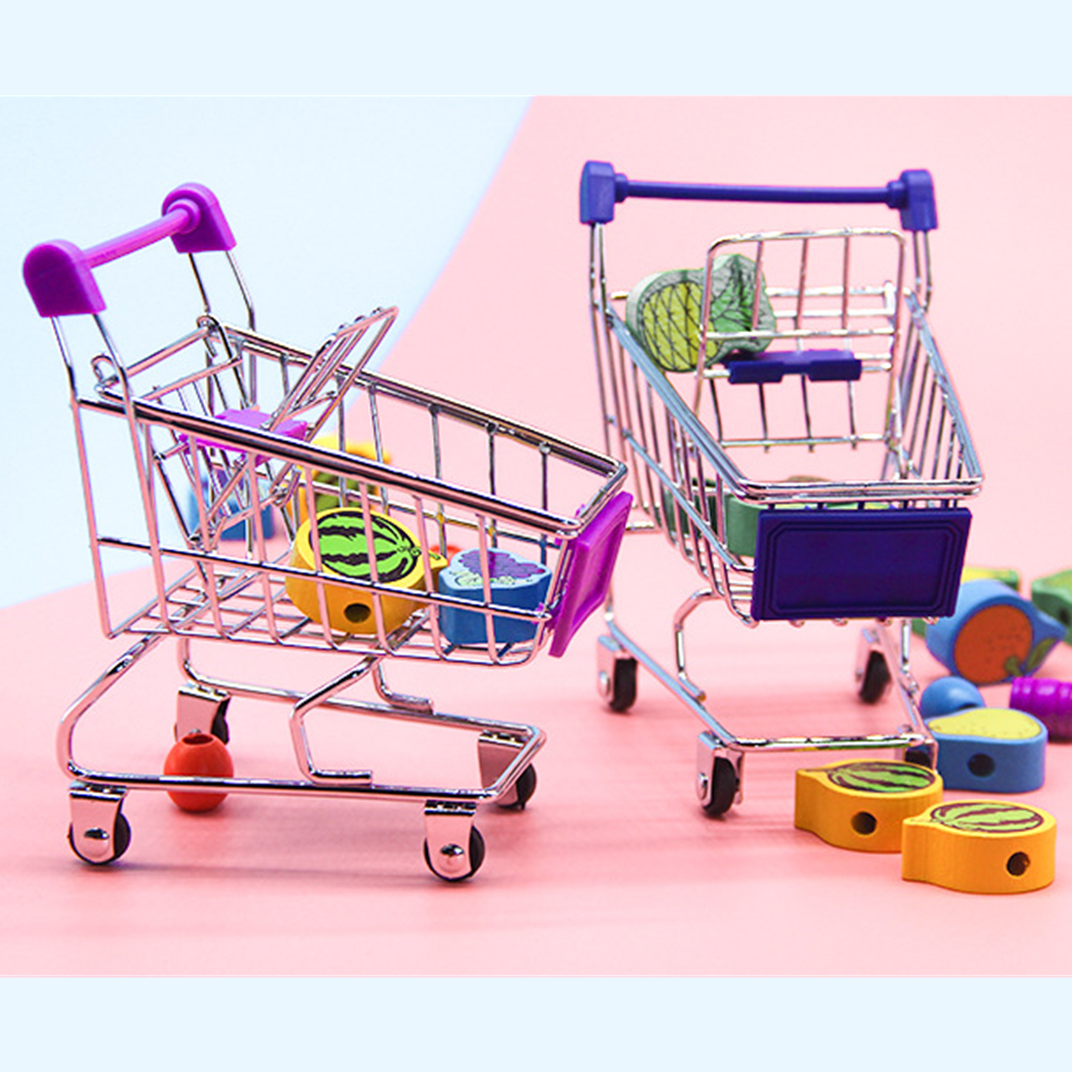 Mini Shopping Cart Supermarket Model