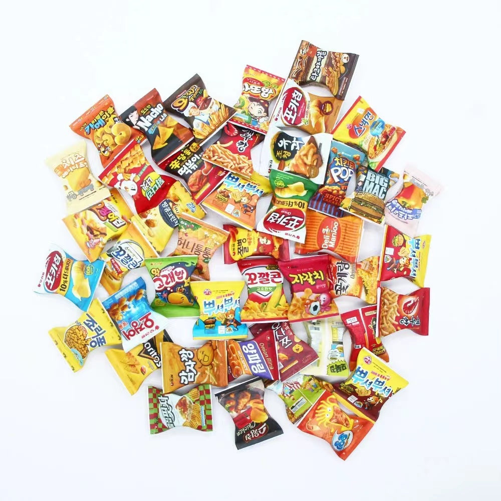 Handmade Paper Snack Bag Blind box American Japanese Korean style MIX 25pcs