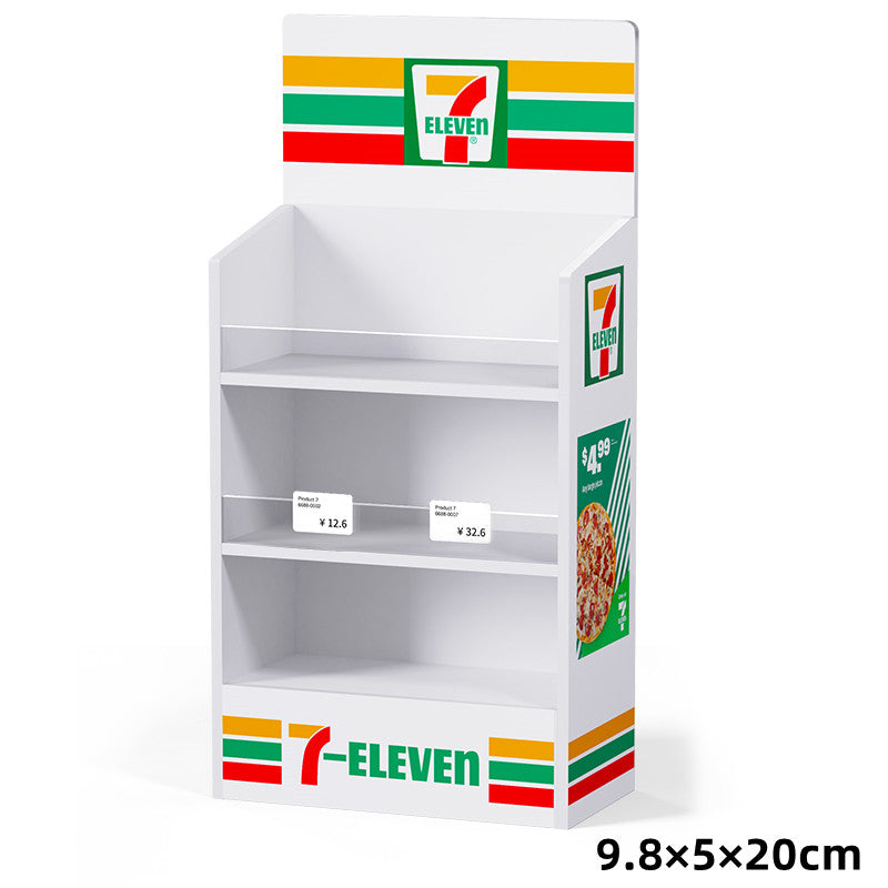 Mini 711 Store Starbucks Cake Shelf for 1:12 Dollhouse