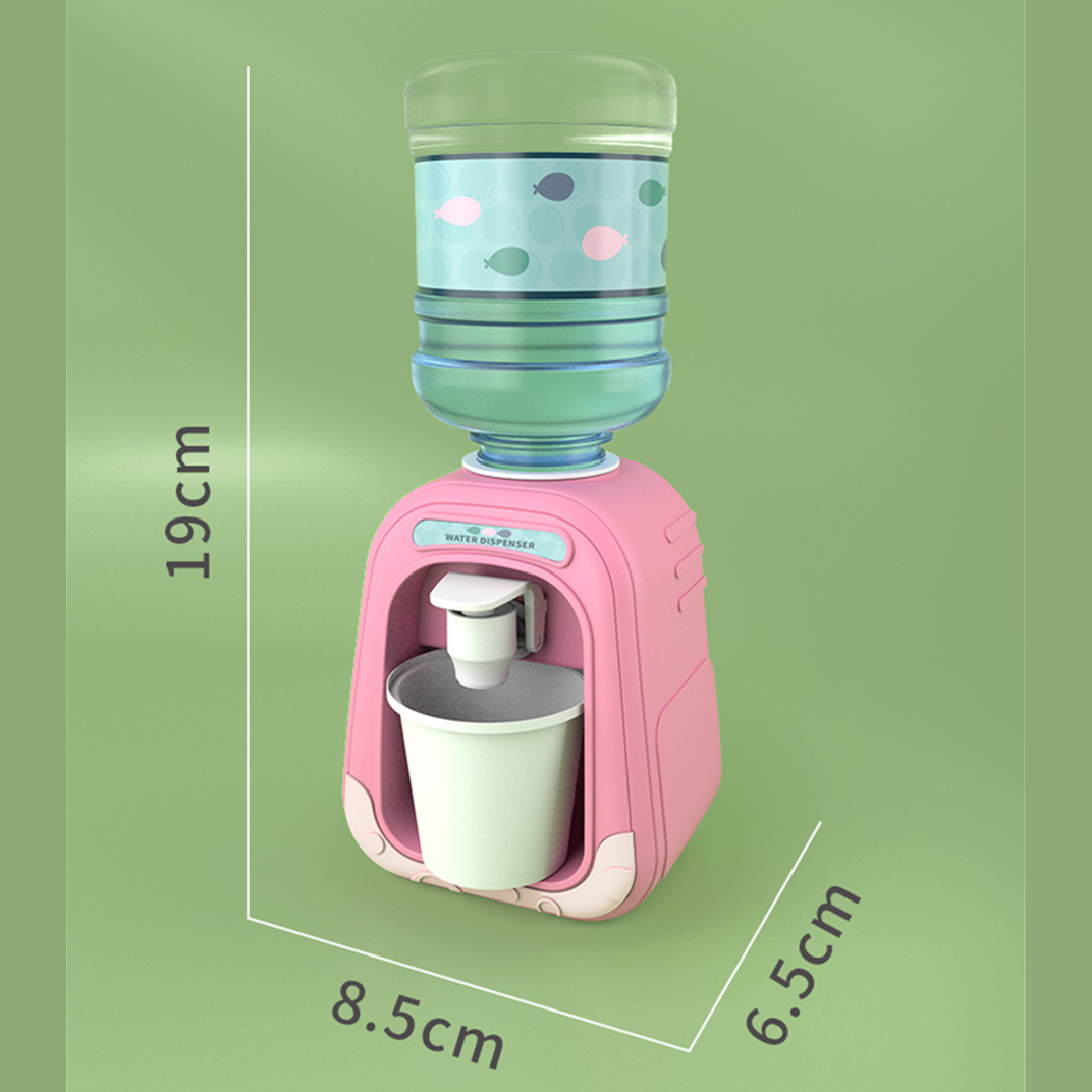 Pink Mini Water Dispenser with Free Paper Cups