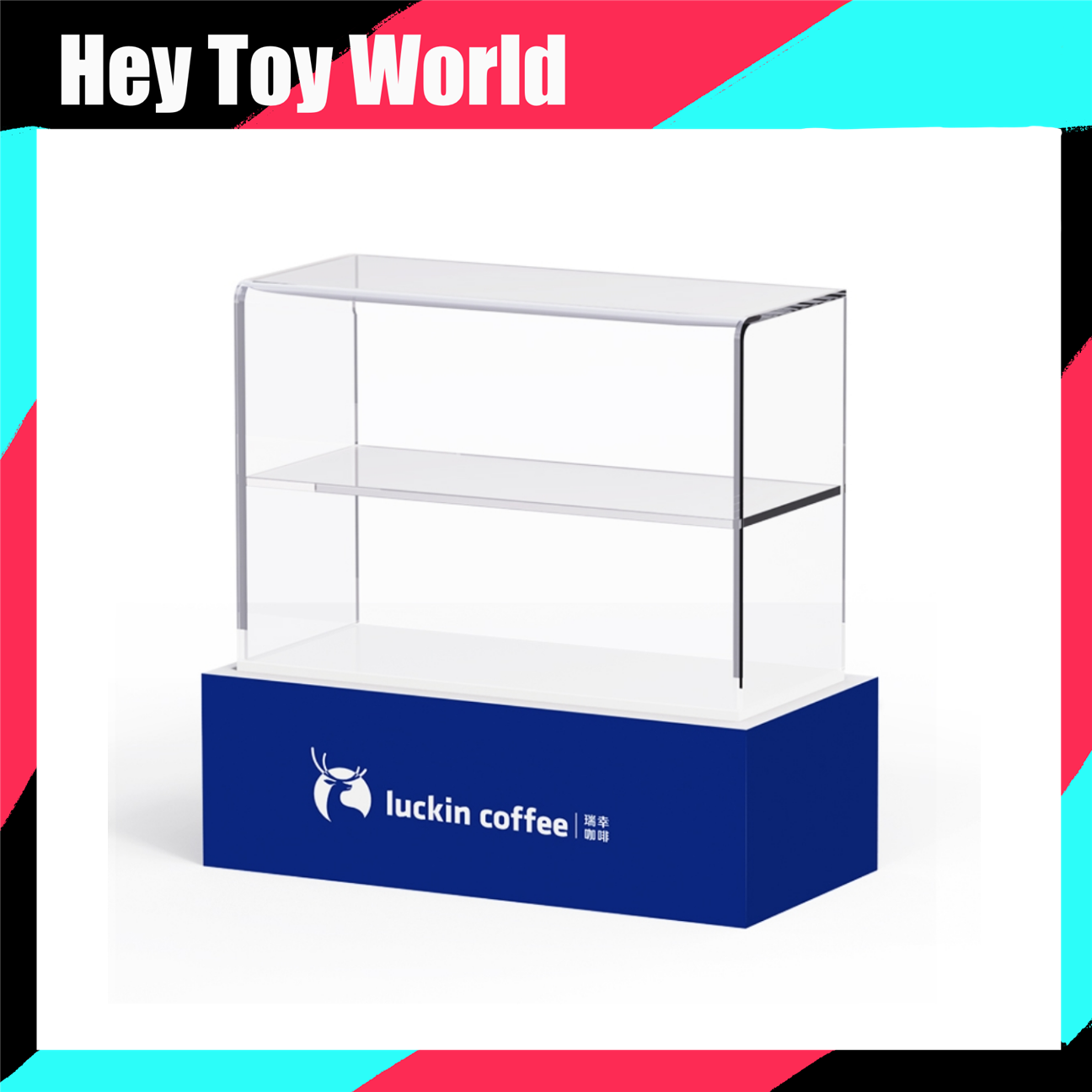 Mini 711 Store Starbucks Cake Shelf for 1:12 Dollhouse